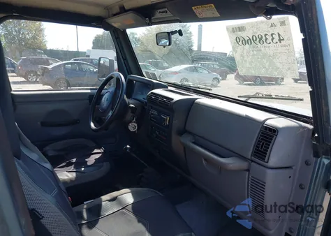 1997 Jeep Wrangler Se from USA, damaged, VIN 1J4FY29P7VP538704